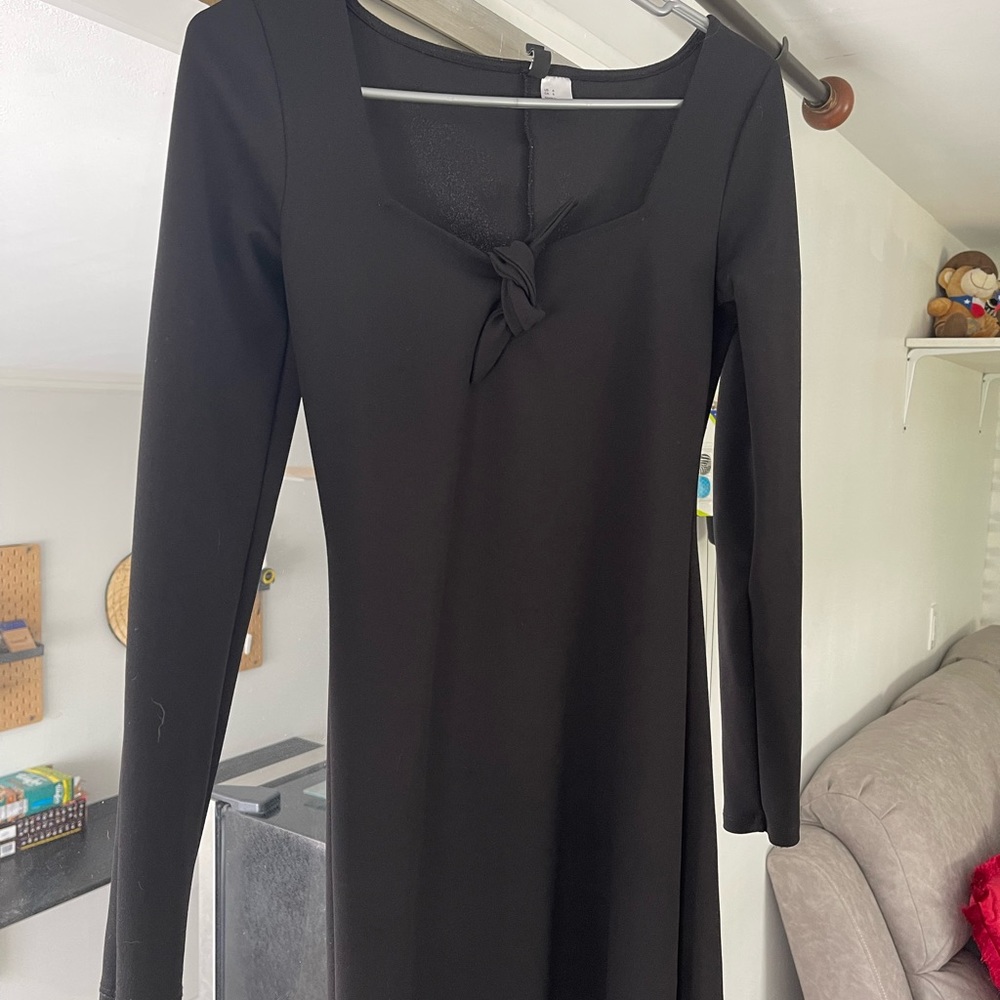 H&M black dress